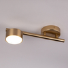 Sufitowa lampa metalowa Punto 40823 Sigma wysięgnik do jadalni złota