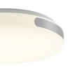 Okrągła lampa sufitowa Danuta 6490 LED 24W 4000K plafon do sypialni chrom