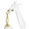 Ścienna lampa designerska GIRAFFE MSE1501100400 żyrafa crystals biała