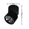 Spot sufitowy Brema LP-2626/1RM BK movable LED 10W 3000-6000K czarny