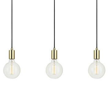 LAMPA wisząca SKY 106335 Markslojd metalowa OPRAWA zwis LISTWA sufitowa przewody kable mosiądz