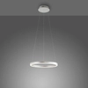 Lampa zawieszana RITUS 15393-95 Just Light LED 23,5W 3000K okrąg srebrna