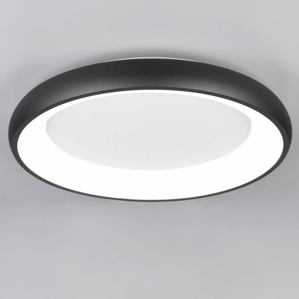 Ledowy plafon sufitowy CARDONA 649616032 Trio 38W 2300-4000K czarny