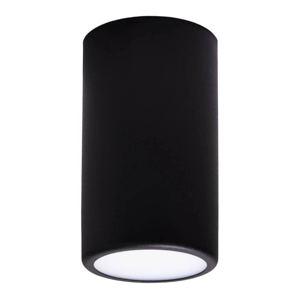 Nowoczesna LAMPA sufitowa Cleo 137623612922 TEAM okrągła OPRAWA natynkowa tuba spot metalowy czarny