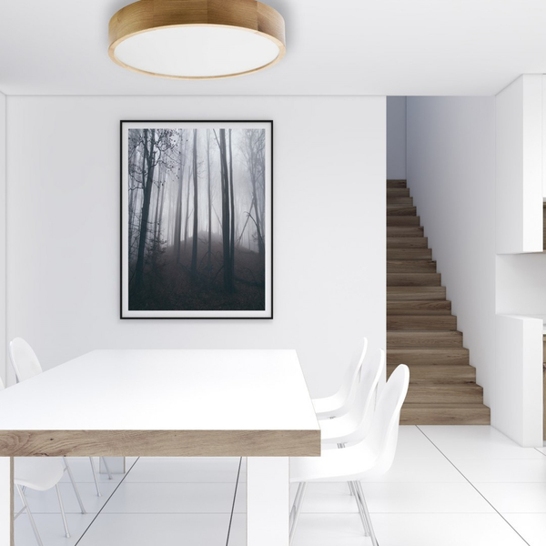 Sufitowa lampa drewniana 137623600035 IP54 ekologiczna dąb