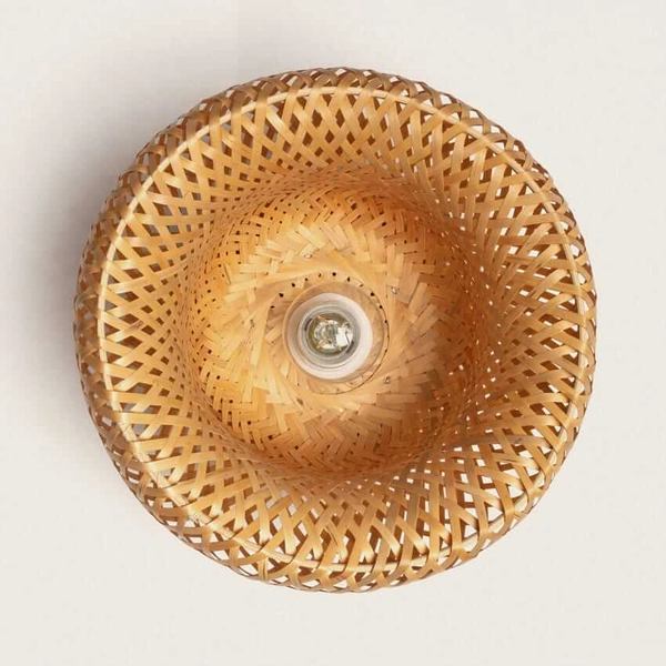 Natynkowa lampa bambusowa Boho ABR-PL-BH-MINI-E27 Abruzzo sufit naturalny