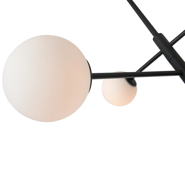 Lampa sufitowa molekułowa Bolti PLC0103-BK Yaskr biała czarna