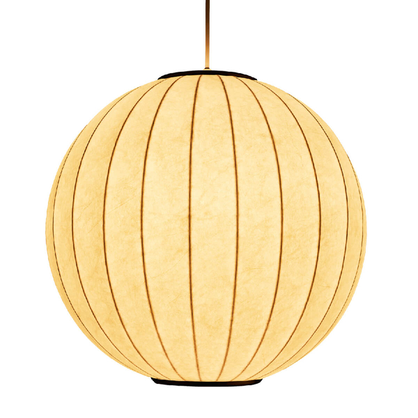 Okrągła lampa wisząca SILK ST-2330-40 Step Into Design jedwabna biała