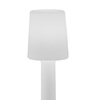 Nowoczesna lampa stojąca Carmen LUMCR165WLNW King Home IP54 na taras biała