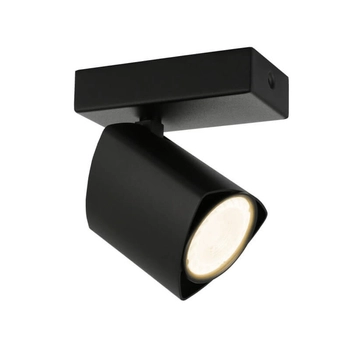 Natynkowa lampa pokojowa Merusa minimalistyczna czarna