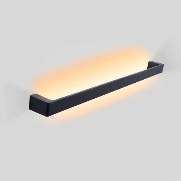 Ścienna lampa prostokąt Linea ABR-ESTO-24W Abruzzo LED 24W 3000K czarny