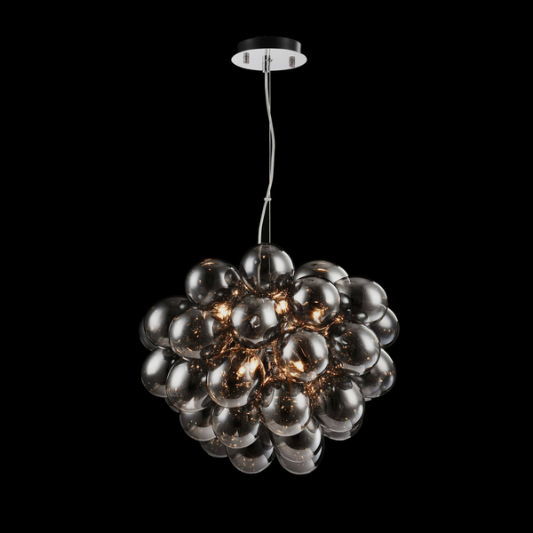 Wisząca lampa Balbo MOD112-08-N bubbles bańki przydymiona