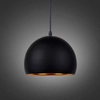 Lampa zawieszana Retro ABR-LWGEO1 Abruzzo zwis czarna złota