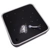 LAMPA plafon TOTEM LED D 03931 Ideus sufitowa OPRAWA metalowa LED 48W 4000K kwadratowa czarna