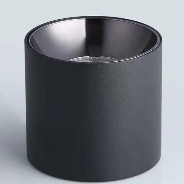 Okrągła lampa sufitowa Vaiolett DL15B-NW downlight LED 15W 4000K czarny