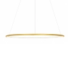 Lampa wisząca złota ringowa LED 32W 4000K neutralna barwa do salonu pierścień SLD/000061/4000/G