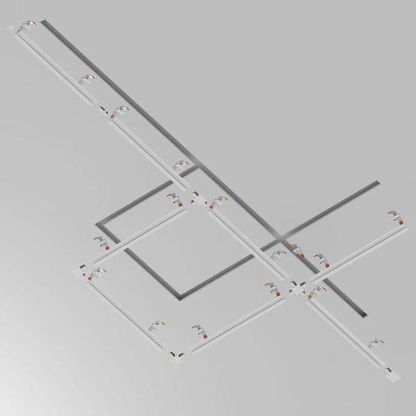 Szyna do jednofazowego systemu szynowego Unity TRX004-112W Maytoni biała