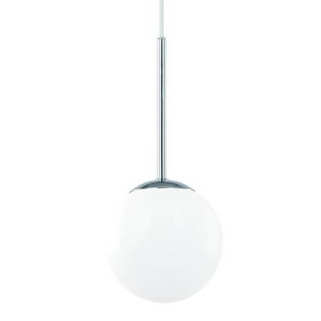 Lampa wisząca Bao I Cromo IP44 Orlicki Design łazienkowa OPRAWA szklana kula ZWIS ball IP44 chrom biały