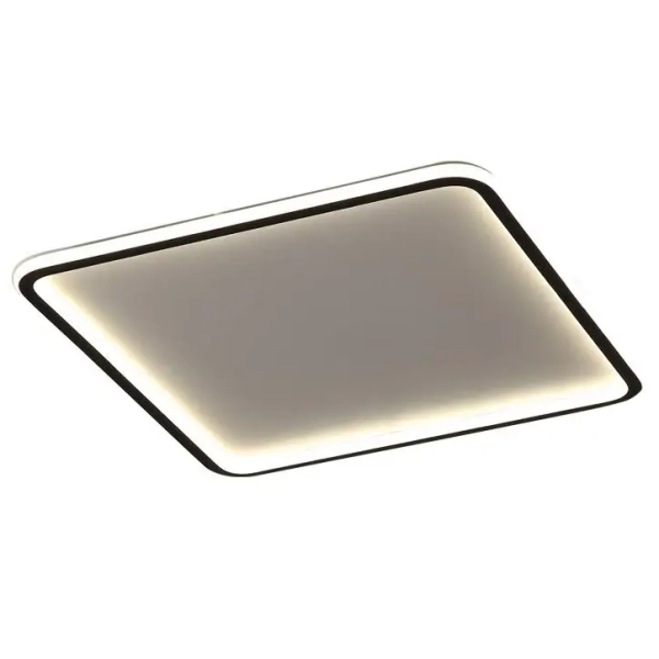 Lampa sufitowa Medium MD1803-S50-Y plafon LED 45W 2700K biały czarny
