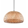 Lampa wisząca ekologiczna Parral LE42138 bambusowa beżowa