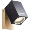 Regulowany kinkiet elewacyjny Galeni 96375/76 IP44 czarny