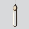Owalna lampa wisząca Lacrima 31-35585 LED 15W 3000K nad stół czarna