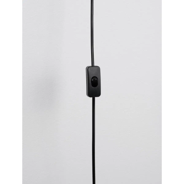 Bambusowa lampa ścienna CANDEZA LE45371 z przełącznik naturalny