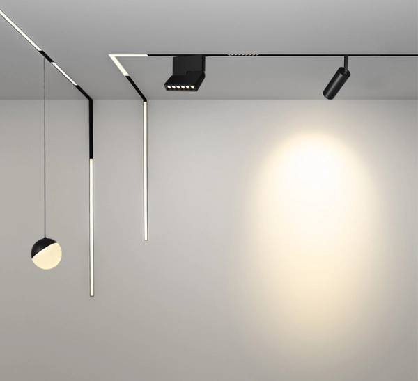 Oprawa szynowa Magneto Abigali LWQ-M13 LED 12W ciepła barwa czarna