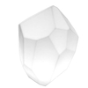 Stojąca lampa kamień Diamond ES-ST016 Step LED 5W RGBW IP54 stone biała