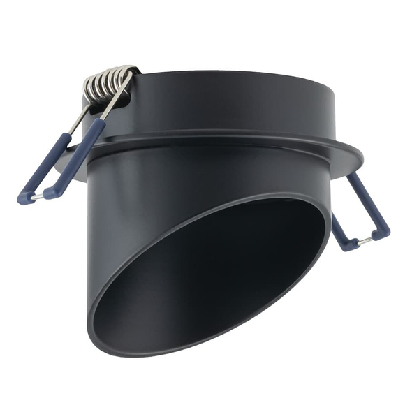 Sufitowa lampa tuba Solta 10491 Nowodvorski podtynkowa punktowa czarna