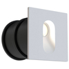 Lampa wpustowa schodowa Via Urbana O022-L3W LED 3W podtynkowa IP54 biała