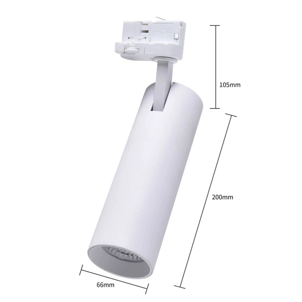 Lampa do szynoprzewodu Magnum LP-8120/3F WH LED 20W 2700-5000K biały