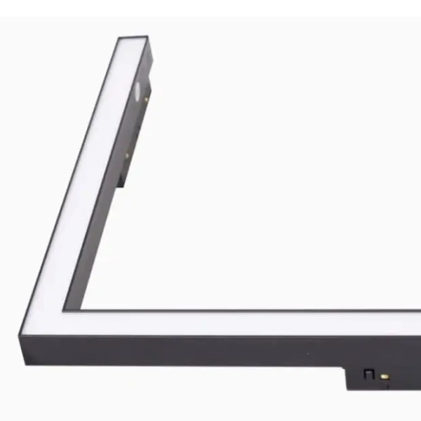 Narożna lampa do systemu szynowego Dali M0006D  LED 17W 3000K czarny