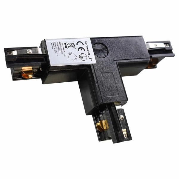 Łącznik-T do szynoprzewodów 3-faz Track Light ML7096 prawy czarny