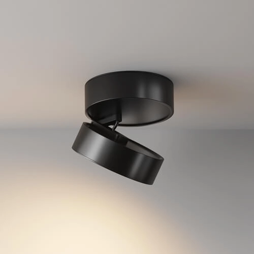 Lampa z regulacją sufitowa Onda C024CL-L18B LED 18W czarna