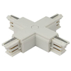 Łącznik typu "X" do szyn DOBAC MHT1-X-WH TRACK Maxlight biały