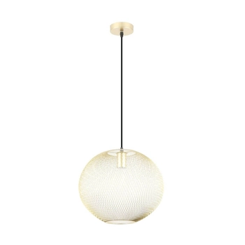 Kulista lampa wisząca Orion do jadalni nad stół ball złota