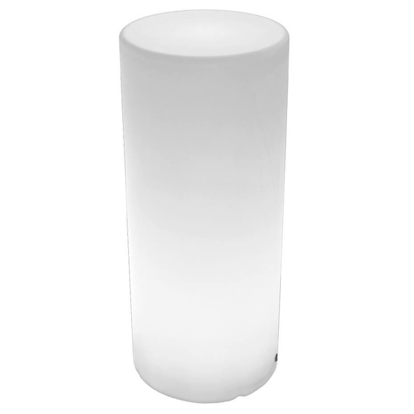 Lampa zewnętrzna słupek Tube ES-DC031 LED 5W RGBW IP65 biała