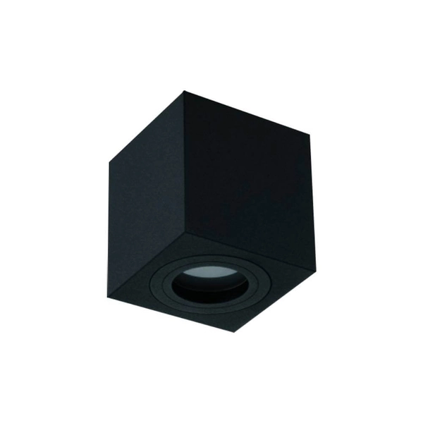 Lampa sufitowa Lago Nero OR82173 do łazienki kwadratowa czarna