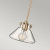 LAMPA wisząca HK-CONGRESS-P-A-BC Elstead HINKLEY industrialna OPRAWA loftowy ZWIS szklany patyna przezroczysta