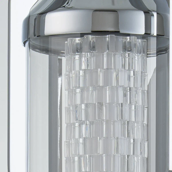 Kinkiet tuba Espada QN-ESPADA-1W-PC LED 18W 3000K IP44 do łazienki srebrny