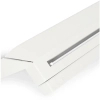 Ledowy kinkiet ścienny Yottsu YWB610002 LED 17W 3000K prostokątny biały