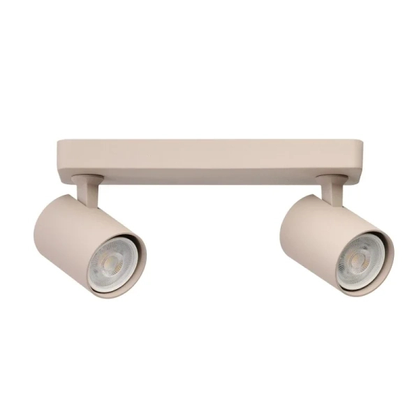 Podwójna lampa sufitowa EXO beżowa AZ7112 2xGU10 50W tuba