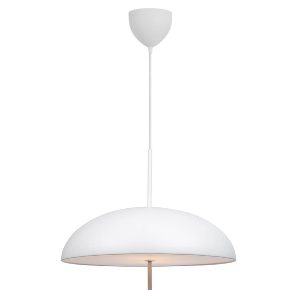 Lampa wisząca nad stół Versale 2220053001 DFTP kopuła biała