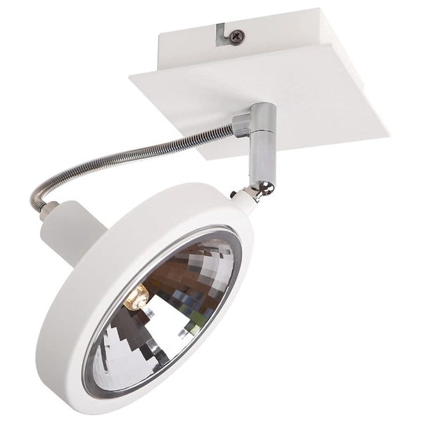 Oprawa sufitowa do jadalni REFLEX C0139 Maxlight regulowany chrom biała