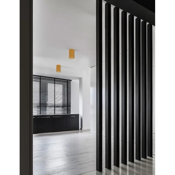 Downlight metalowy do jadalni CASENDA LE65138 tubka złota