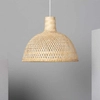 Pleciona lampa bambusowa Boho ABR-NLW29-BH-E27 Abruzzo wisząca naturalny