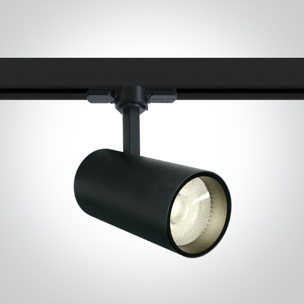 Lampa sufitowa tuba do szyny 3-fazowej CELI MYL.00088 LED 20W 4000K czarny
