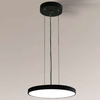 LAMPA wisząca NUNGO 8551 Shilo okrągła OPRAWA zwis LED 24,48W 4000K loftowy czarny