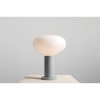 Minimalistyczna stołowa lampa Flo Table Grey M 7000B22_M szara
